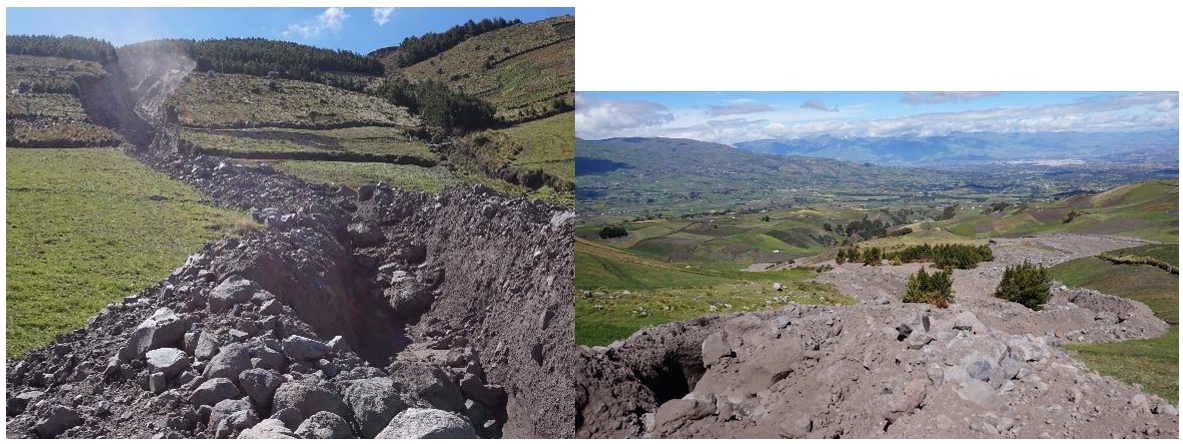 Inspección y calibración de las simulaciones numéricas de flujos de lodo y escombros producidos en la quebrada Yambo Rumi, zona suroriental del volcán Chimborazo